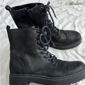 X appeal combat boots